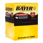 Bayer Aspirin 25 Pouches