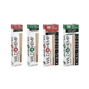 WILD HEMP PAPER CONES