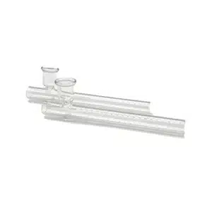 GLASS PIPE CLEAR CLOW 6″