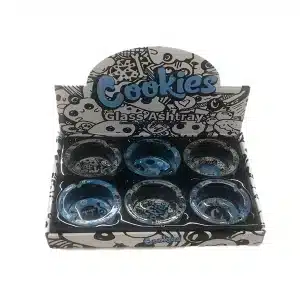 GLASS ASHTRY 6CT
